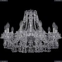 1409/10/240/Ni Хрустальная подвесная люстра Bohemia Ivele Crystal