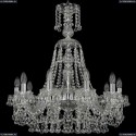 1409/10/240/XL-75/Ni Хрустальная подвесная люстра Bohemia Ivele Crystal