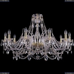 1411/10/360/G Хрустальная подвесная люстра Bohemia Ivele Crystal