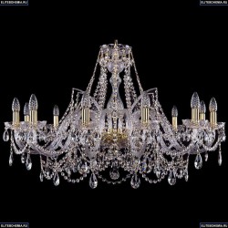 1411/12/360/G Хрустальная подвесная люстра Bohemia Ivele Crystal