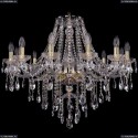 1415/12/300/G Хрустальная подвесная люстра Bohemia Ivele Crystal