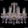 1413/8/165/G Хрустальная подвесная люстра Bohemia Ivele Crystal